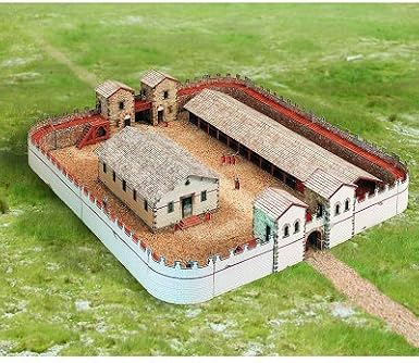 Schreiber-Bogen Roman Fort Card Model