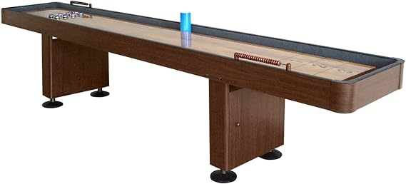 Blue Wave 9' Shuffleboard - Walnut
