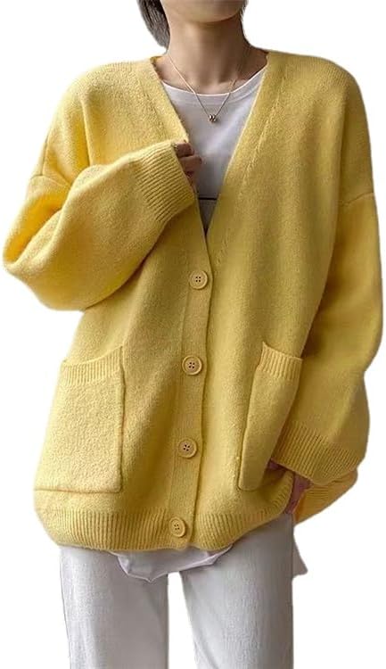 Kawaii Long Sleeve Cardigan Japanese Y2K Preppy JK Uniform Knitted Loose Sweater for Women Cutecore Cosplay Coat