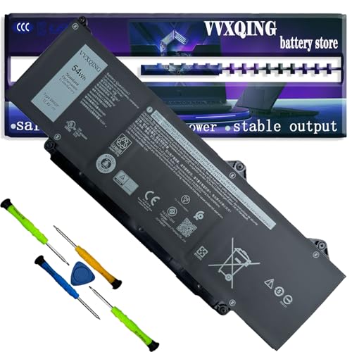 DR02P Laptop Battery 54Wh 4623mAh 11.4V Compatible with Dell Latitude 5440 5450 5540  Precision 3480 3490 3580 3590 Series DRO2P 803W6 0803W6 2X1V9 02X1V9 3-Cell
