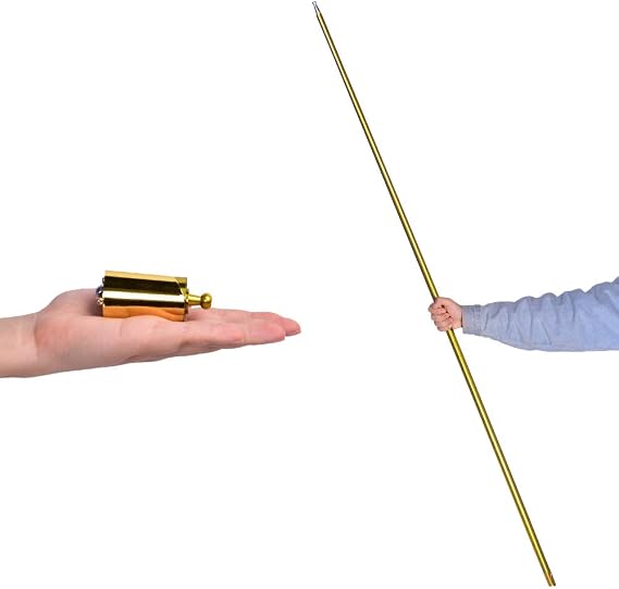 Doowops Metal Appearing Canes Magic Wands for Professional Magician Stage Close-up Magic Trick Magic Accessories