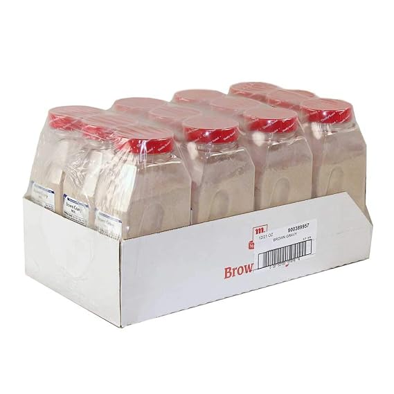 Mccormick Brown Gravy Mix, 21 Ounce -- 12 per case.