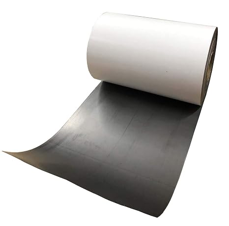 Flexible Graphite Sheet/Foil with Adhesive Back, Thickness .005", Sheet Size 12"x40", 99% Carbon, Thermal Conductive Chemical Resistant.