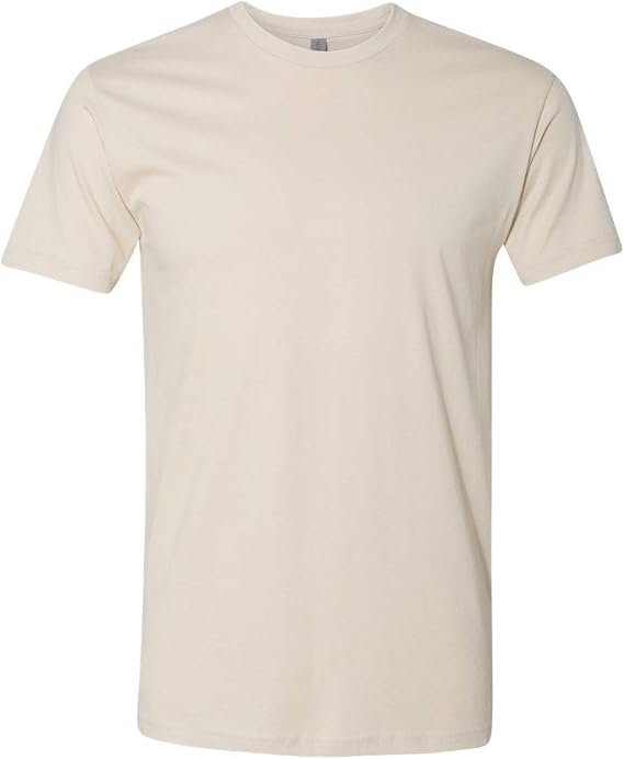 Next Level Unisex Cotton T-Shirt L NATURAL