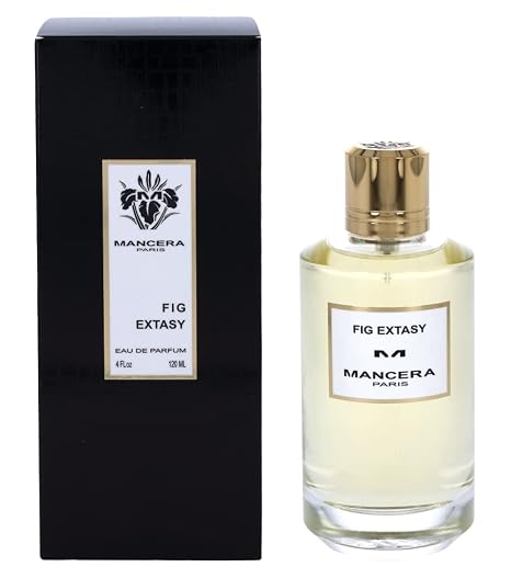 Mancera Fig Extasy Eau de Parfum, 120ml / 4 fl oz Creamy Fruity Fig Fragrance (Fig, Coconut, Vanilla)