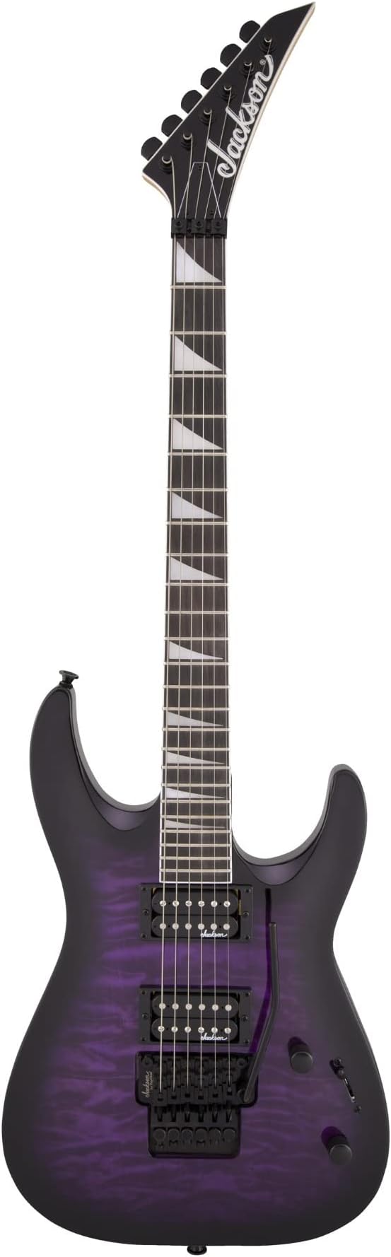 Jackson Dinky Arch Top JS32Q DKA - Transparent Purple Burst