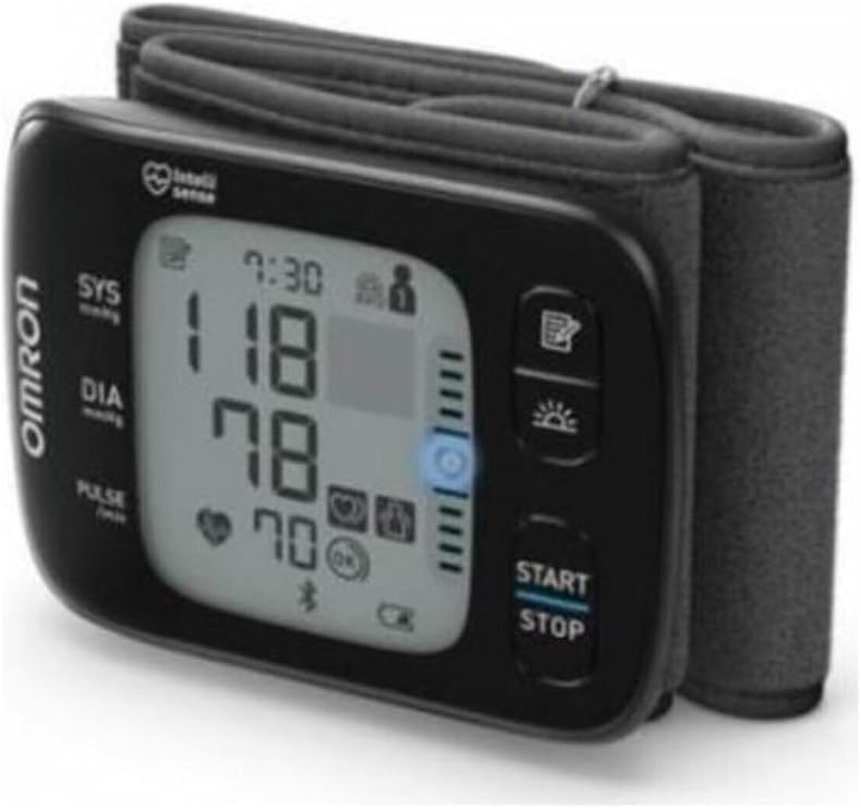 Omron RS7 Intelli IT HEM-6232T-E Bilekten Tansiyon Ölçer, Tam Otomatik, 2 Kullanıcı Hafızası, 200 Ölçüm Kapasitesi
