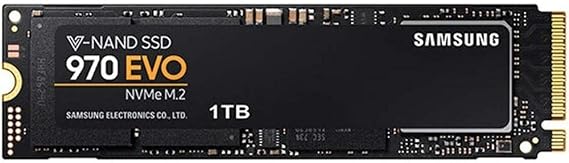 Samsung 970 EVO NVMe Series 1TB M.2 PCI-Express 3.0 x 4 Solid State Drive (V-NAND)