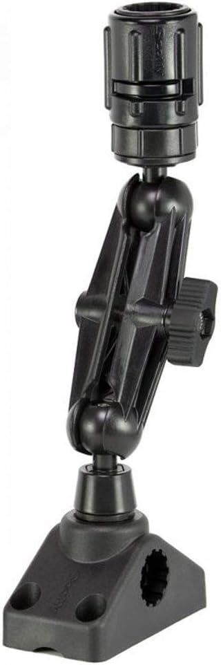 Scotty 152 Ball Mounting System with GearHead Adapter, Post and Side/Deck Mount