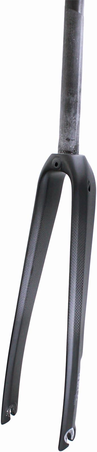 WCS 700C Carbon Road Bike Fork 1-1/8 Straight Steerer, QR 9mm, Max 32C Flat Mount Disc (Light Gravel/Commuter)