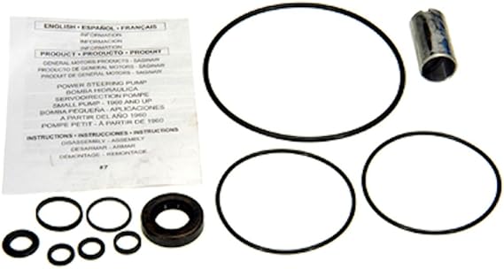 Plews Edelmann 7910 Power Steering Pump Complete Rebuild Kit