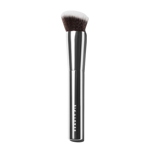 Beauty Pie Seamless Foundation Brush | Blending Brush | Foundation Brush | Dense Angled Bristles Blend Liquid Makeup Smoothly | Seamless Even Coverage | Blending Brush For Makeup