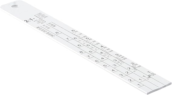Stainless Steel Paint Stick Car Paint Proportional Measuring Scale Painting Mixing Tool Ruler Measuring Tool