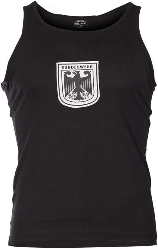 Mil-Tec Bundeswehr Tank Top - Men's, Black, 2XL, 11006002-906