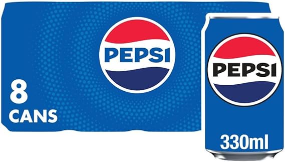 Pepsi Soda 330ml (Pack of 8)