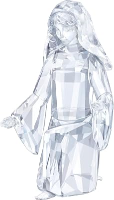 Swarovski 5223602 Nativity Scene-Mary, 2 34 x 1 12 x 2, Clear