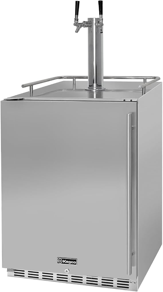 Kegco Kegerators, 2 Faucet, Left Hinge
