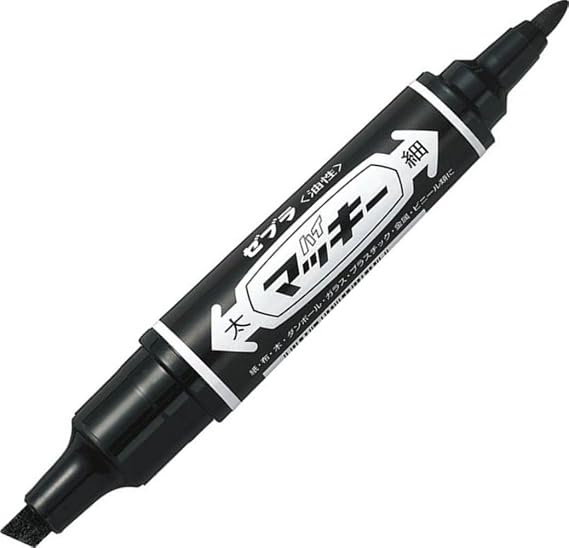Zebra permanent marker high McKee P-MO-150-MC-BK Black