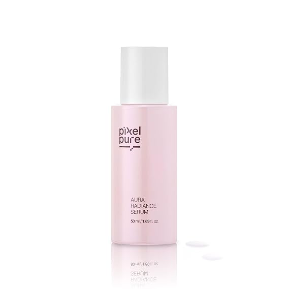 Aura Radiance Serum 50ml (1.69 fl oz) - Korean Skin Care Glowing Face Serum with 5% Niacinamide & Glutathione - Non-Comedogenic Hydrating Vegan Essence for Even Skin Tone