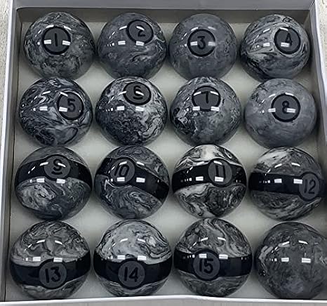 Ambassador Samurai Premium Marble Swirl Billard Balls
