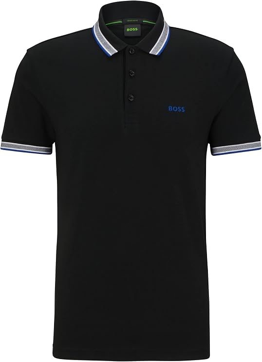 BOSS Mens HBG Paddy Euro Polo Shirt Short Sleeve