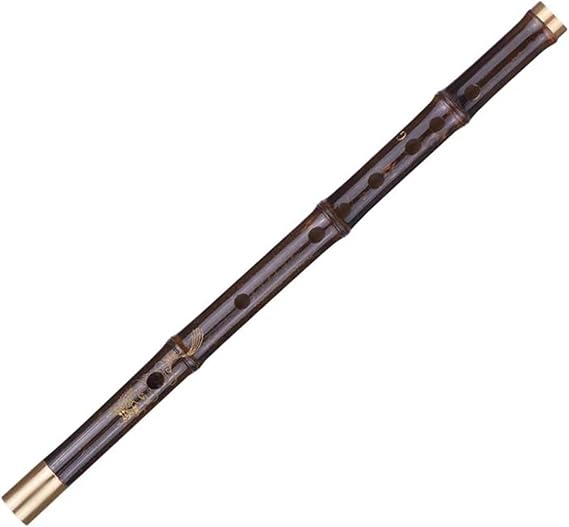 Bamboo Flute Dizi Purple Bamboo Flute Dizi Chinese Musical Woodwind Instrument Key Of C/D Professional Chinese Dizi Transversal Flauta(C Key)