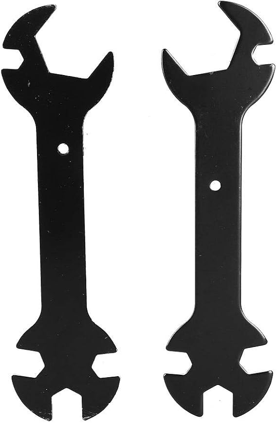 2pcs Multifunction Wrench,Alloy Wrench Spanner,3D Printer Spanner,Portable Multi-Purpose Spanner 3D Printer Accessories