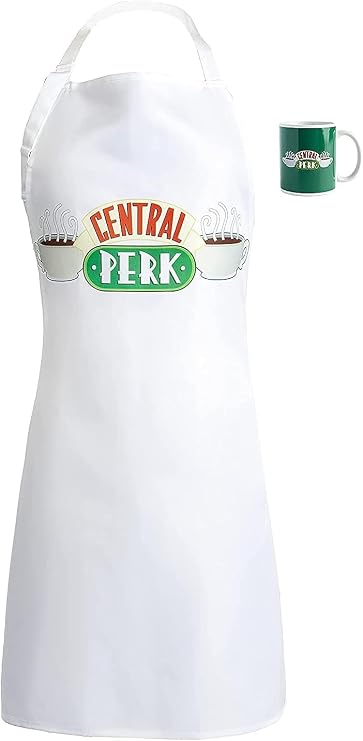 Paladone Friends Mug and Apron Gift Set, Officially Licensed Merchandise