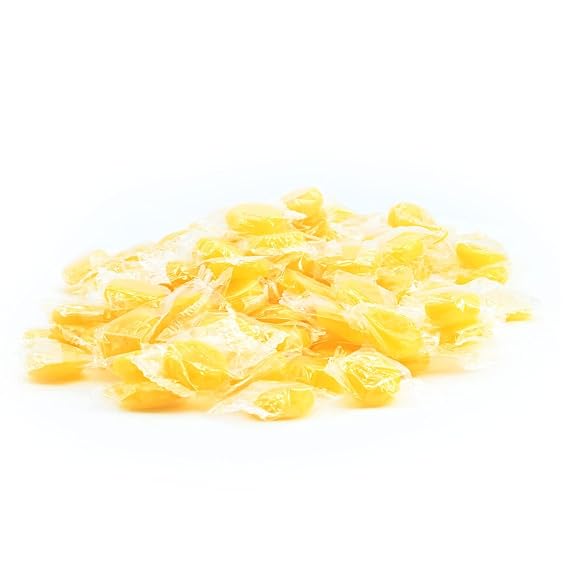 Candy Retailer Lemon Discs Hard Candy 1lb
