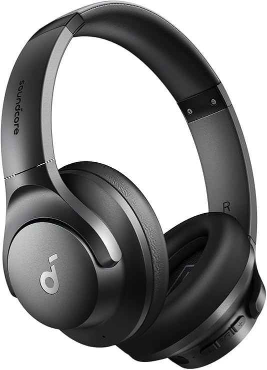 soundcore Anker Q20i, Hybrid Active Noise Cancelling Foldable Headphones