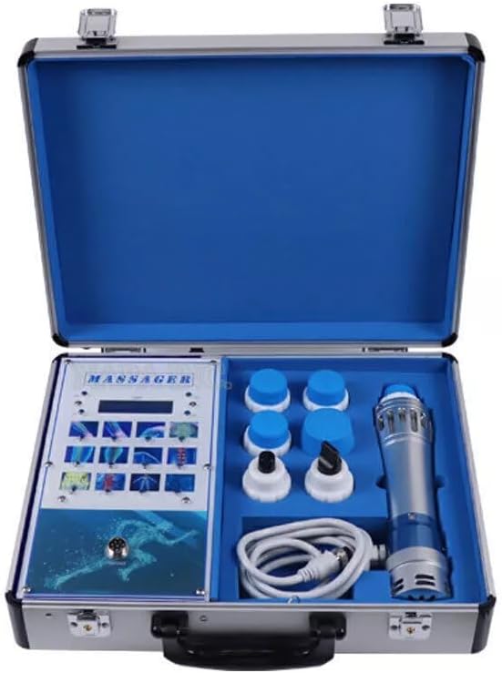 Electric Shockwave Therapy Machine, Shock Wave Therapy Device Body Massager | Portable Focused Shockwave Therapy Machine for Golf Elbow Plantar Fasciitis Body Relaxion Joint Pain Relief Extracorporeal