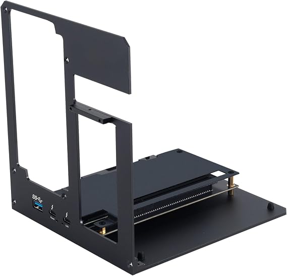 External eGPU Dock Compatible with Thunderbolt 3/4 USB4,85W PD | eGPU Dock for Mini PCs , Laptops and Gaming Handhelds | Compatible with NVIDIA/AMD PCIe,ATX Power Supply | Windows 10/11