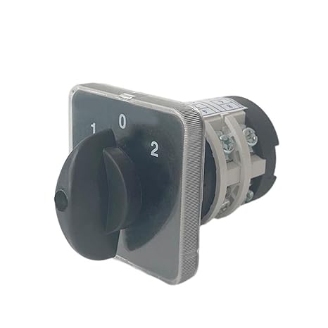 YMZ12-20/2 Manufacturer 3 Position 20amp 2 Poles Electrical Changeover Cam Rotary Switch Main Selector LW31(102)