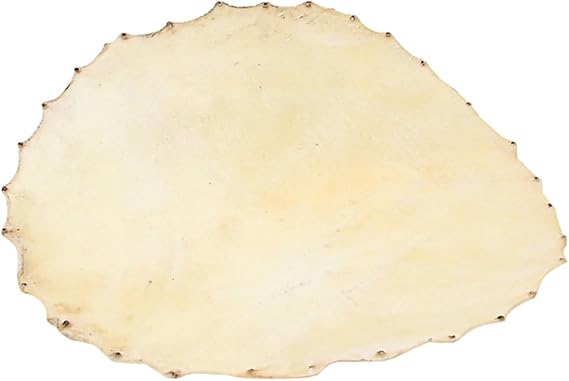 African Drum Skin Replacement Cover Goat Leather Drumhead for Musical Instruments Lightweight Percussion Accessory Craftsmanship Style