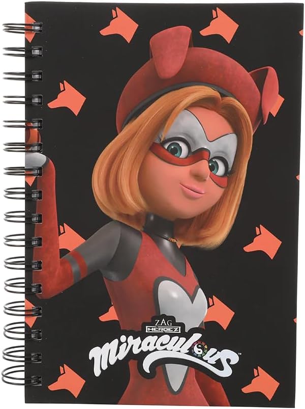 ZAG STORE - Miraculous Ladybug - Miss Hound Super Hero Notebook