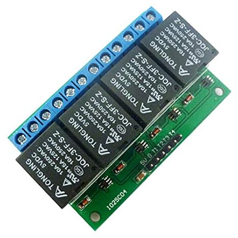 5V 1 CH 4 CH Latch Relay Module Flip-Flop Bistable Self-Locking Trigger Switch Board (DC 5V 1channel, 10) (DC 5V 4 Channel, 1)
