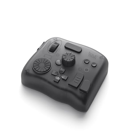 TOUR BOX Elite - Editing Controller, Wireless Professional Console, Grey