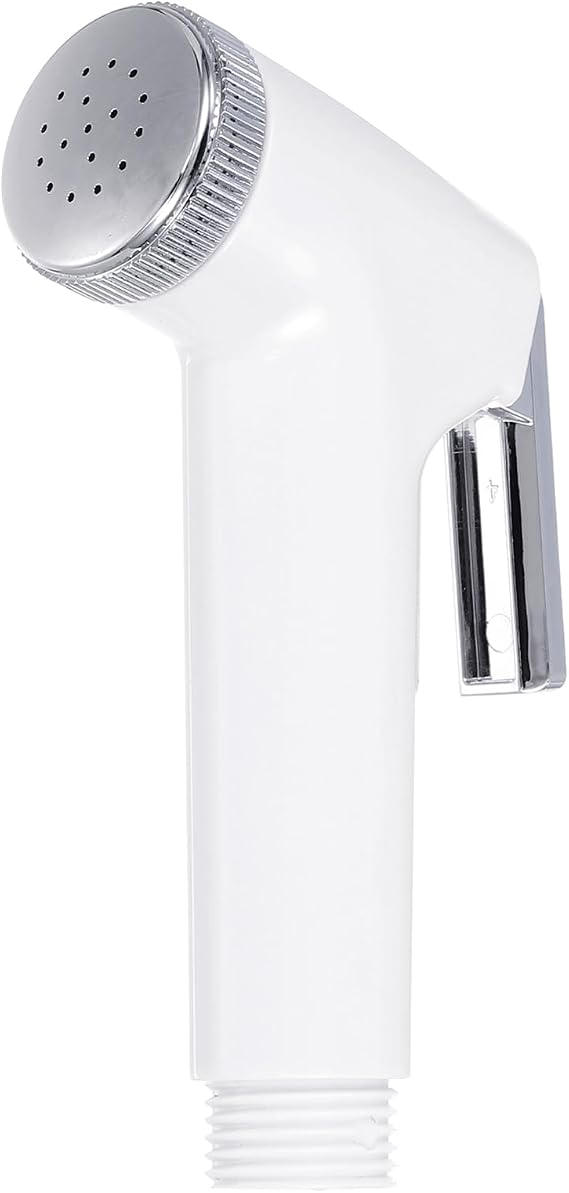 uxcell Bidet Sprayer, Pressurized Handheld Bidet Sprayer, White | Jet Spray Attachment Toilet Sprayers Head for Kitchen Bathroom Toilet Flushing Washing