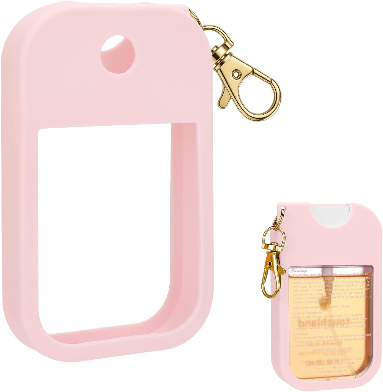 AIERSA hand sanitizer spray case Touchland compatible