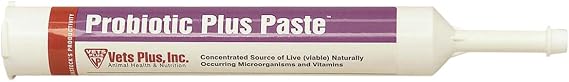 Vet's Plus 048653 Probiotic Plus Paste, 300Ml