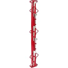 Fence Stretcher Bar with 5 Wedge Design & Double-Sided Hook Supporting Various Types of Fencing Fabrics.