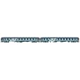 Rivarossi HR4376 FS, 2-Unit Pack UIC-X couchette Coaches Type 1968, XMPR Livery, ep. V Passenger Coaches, Blue/Grey