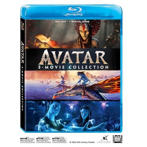 Avatar: Fire And Ash/ Avatar: The Way Of Water/ Avatar - Multi-Feature (3 Disc) - Blu-ray + Digital