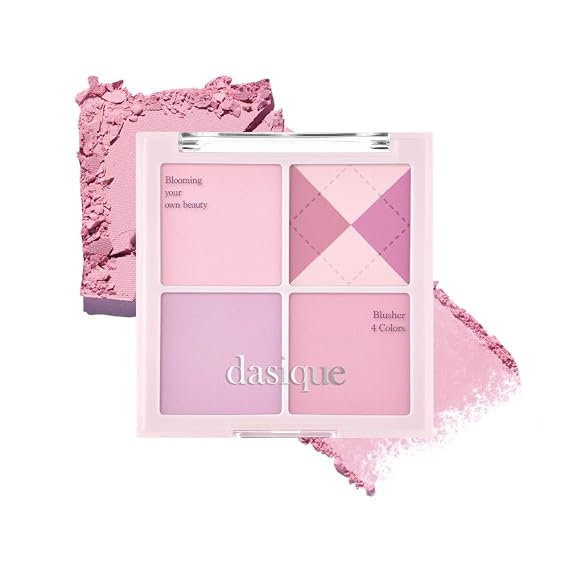 Dasique Blending Mood Cheek #05 Violet Knit | 4 Blendable Shades