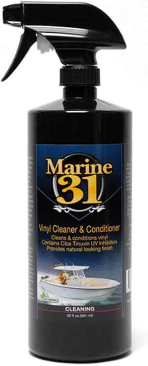 Marine 31 Boat Vinyl Cleaner & Conditioner, Boat Seat Cleaner, 32 oz