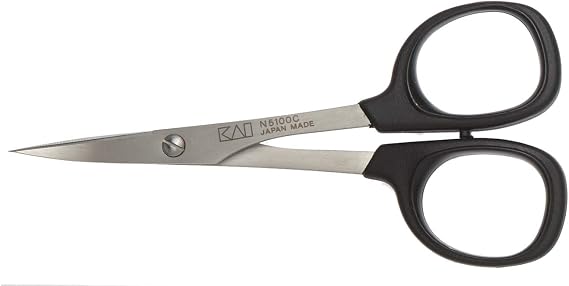 Kai 5100C 4-inch Curved Tip Needlecraft Scissors
