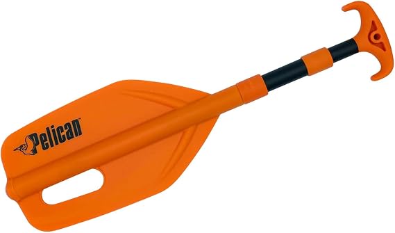 Pelican - Telescoping Universal Emergency Paddle - Collapsible Kayak Oar - Safety Boat Accessory