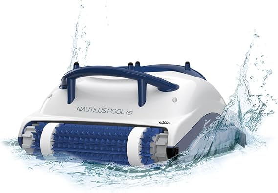 Dolphin (2026 Model) Nautilus AG Automatic Robotic Pool Vacuum Cleaner, Active Scrubber Brush, Top Load Filters Access, Ideal for Above-Ground Pools