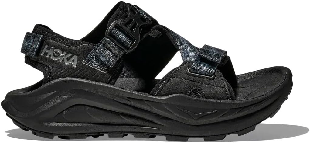 HOKA Men's Infini Adventure Hiking Sandal - Black