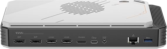 BOSGAME eGPU Graphic Card Dock Expansion, AMD Radeon RX 7600M 8GB GDDR6,Oculink,Thunderbolt 3 for Laptop Mini PC Game Console